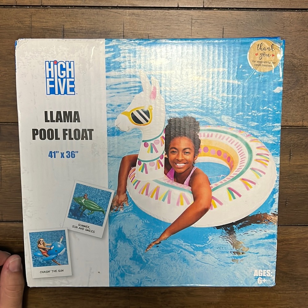 LARGE llama llama pool float